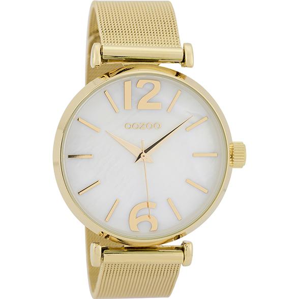 C9568 / 40mm / Gold / White Pearl
