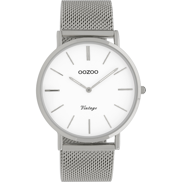 C9901 / 40mm / Silver / White