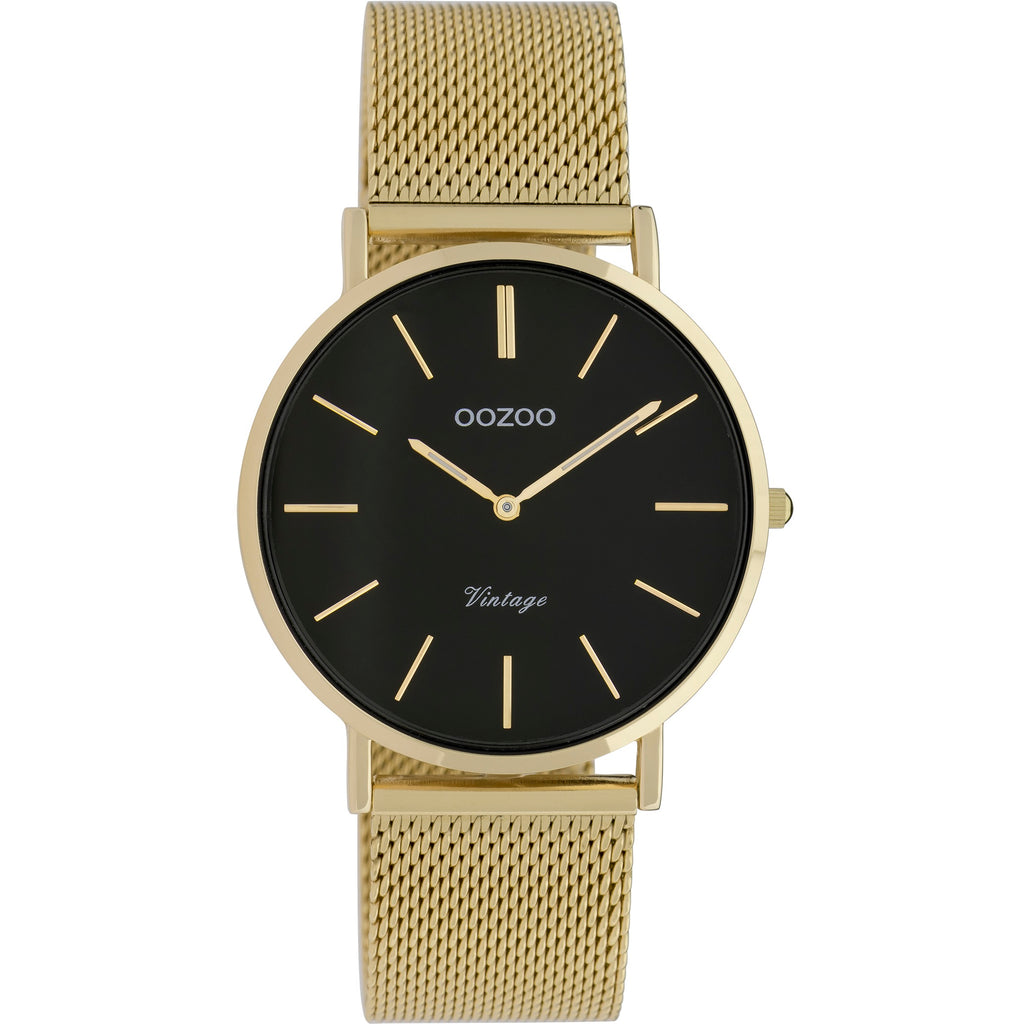 C9914 / 36mm / Yellow Gold Mesh
