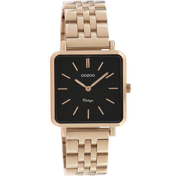 C9959 / 29x29mm / Square / Rose Gold Metal