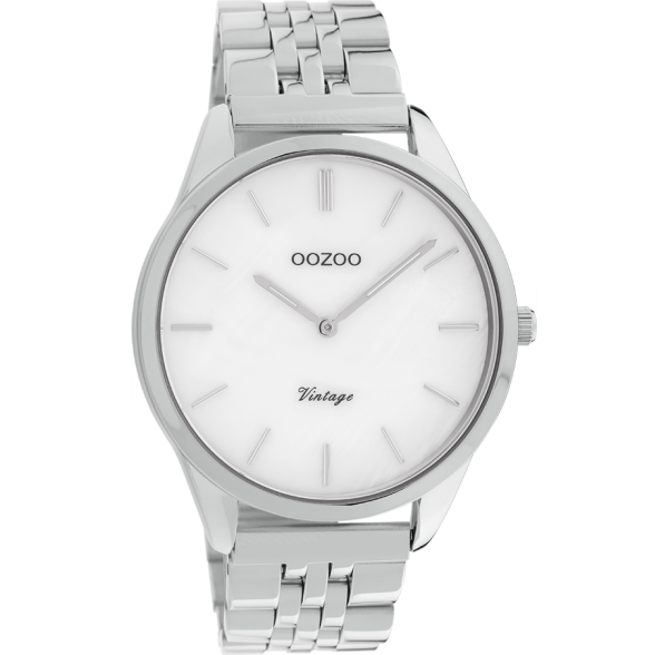 C9980 / 40mm / Mother of Pearl / Silver
