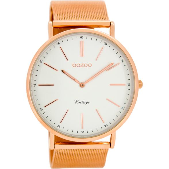 C8177 / 44mm / Rose Gold / White