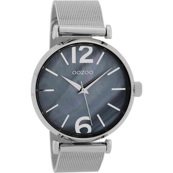 C9567 / 40mm / Silver / Black Pearl