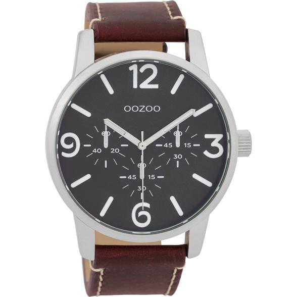C9652 / 45mm / Red Brown / Black