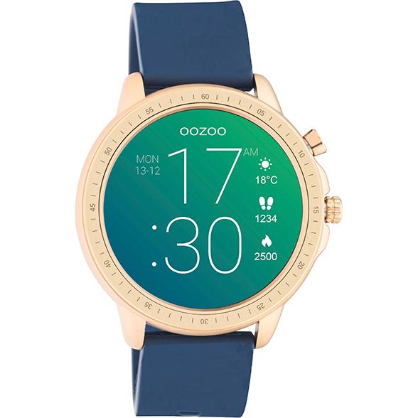 Q326 / 45mm / Dark Blue / Rose Gold